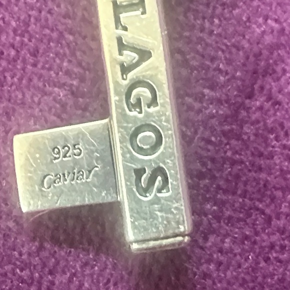 LAGOS Silver Key Necklace - Picture 3 of 3